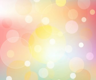 Sparkling Colorful Bokeh Background