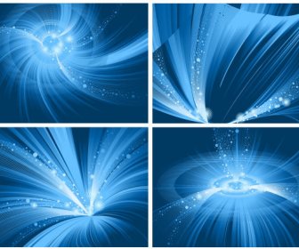 Special Dazzling Blue Background Vector Art