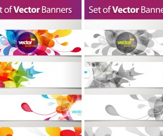 Splash Banner Vector Collections
