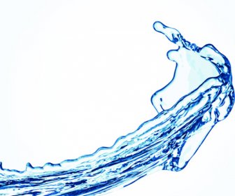 Splash Blauwasser Vektor Hintergrund