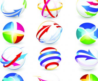 Sport Elements Logo And Icon Vector