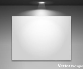 Spotlight Anzeige Wand Hintergrund Vektor