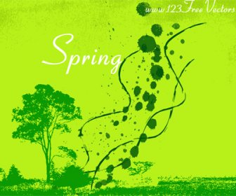 Primavera Vector Background
