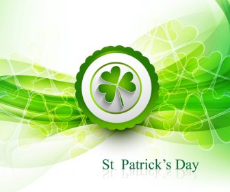 St Patricks Day Background Presentacion De Ilustración Vectorial
