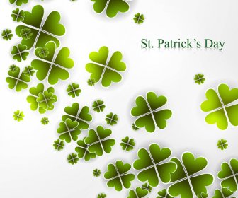 St Patricks Day Background Presentacion De Ilustración Vectorial