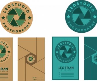 studio promotion sets logotype and brochure cover design