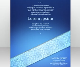 Stylish Cover Brochure Vector Abstract Design