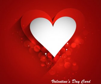 スタイリッシュなバレンタインの日カード要素ベクトル