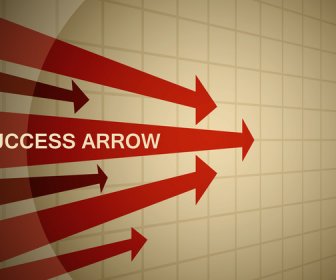 Success Arrow Background