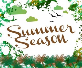 Summer Season Vector