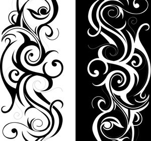 Swirls Decor Design Vector Set