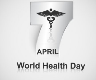Siringa Per La Giornata Mondiale Della Salute Simbolo Medico Concetto Base