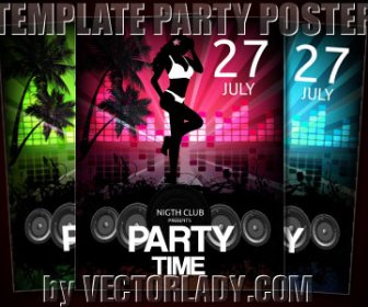 Template Party Poster