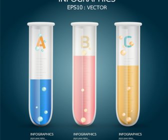 Test Tube Infographic Templates