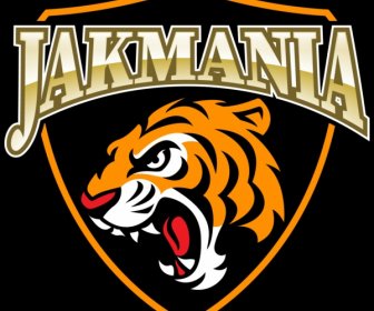 Logotipo Do Esporte De Tigre