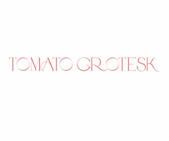 Tomate Grotesk Abramo Serifenlogo Elegante Flache Kalligraphische Schriftskizze