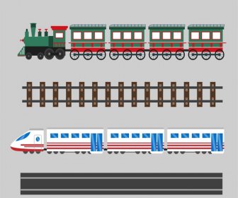 train system design elements classical and modern styles