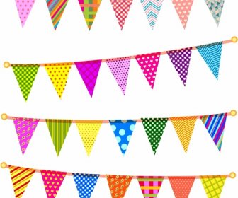 Triangle Bunting Flags