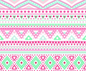 Tribal Decorative Pattern Backgrounds Vector