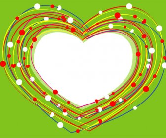 Valentines Day Heart Lines