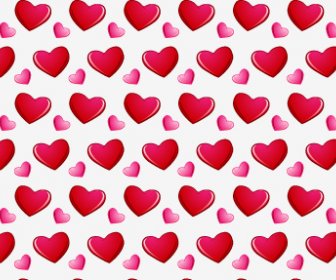 Valentines Day Seamless Vector Pattern