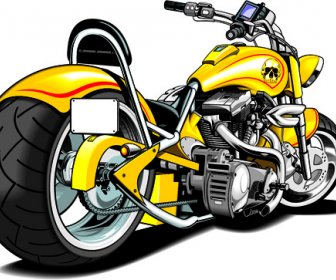Verschiedene Luxus Motorrad Vektor -5