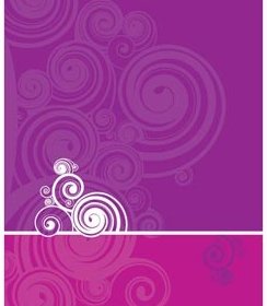 Vector Abstract Seamless Lace Pattern Circle Template