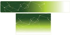 Vector Abstract White Technology Line Network Banner