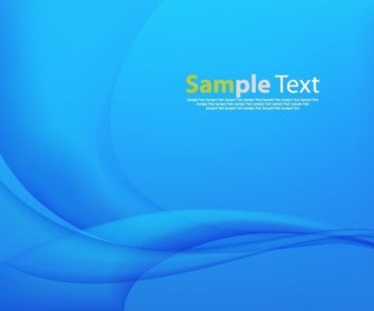 Vector Blue Abstract Design Background Illustration