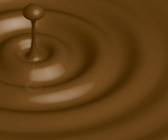 滴のチョコレートのベクトルの背景