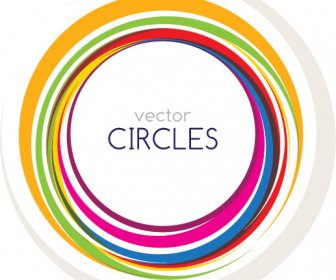 Cercles Vectoriels Graphique Vectoriel