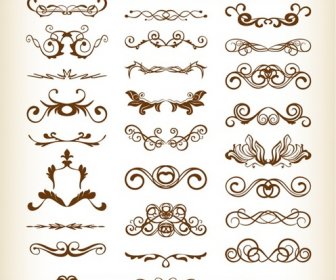 vector decorative design elements for your design