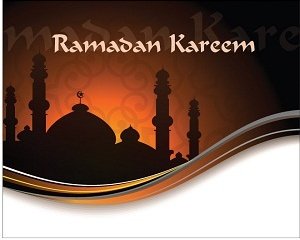 Vector Elegant Ramadan Kareem Card