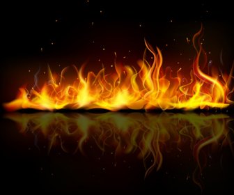 Vector Fire Backgrounds