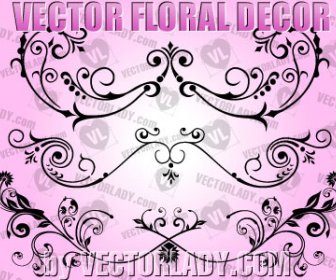 Vector Floral Decor