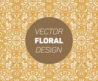 Desain Floral Vector Download Gratis