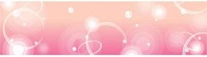 Vector Glossy White Glow Effect In Pink Pattern Banner