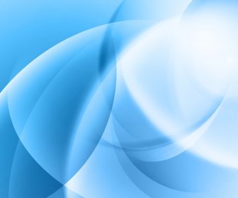 Vector Illustration Of Abstract Smooth Blue Background