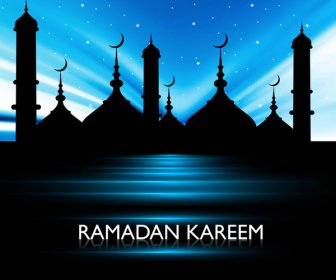 Vector Illustration Of Ramadan Kareem Colorful Design