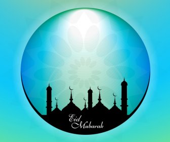 Ilustrasi Vektor Ramadhan Kareem Colorful Desain