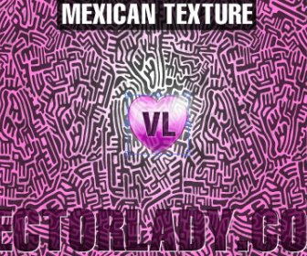 La Texture De Vecteur Du Mexique