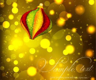 Vector Of Colorful Lantern On Bokeh Background