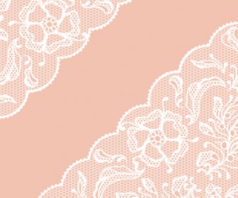 Vector Old Lace Background Art