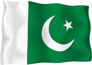 Vector Bandeira De Dia Da Independência De Paquistão