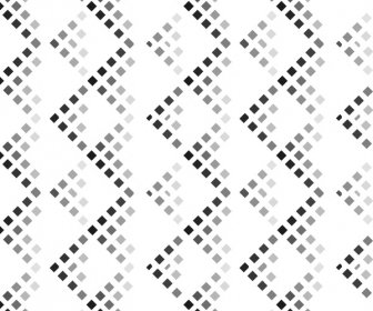 Vektor Mulus Pola Bergaya Modern Tekstur Mengulangi Desain Geometris