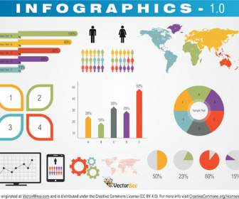 Vector Set Of Infographic Elements