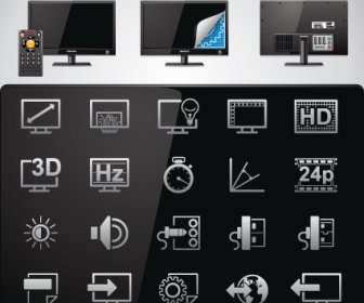 Vector Set Of Modern Appliances Hd Icons