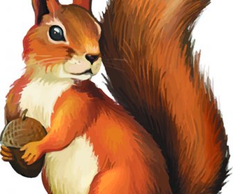 Vector Set Desain Hewan Yang Realistis