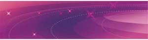 Vector Shinny Star On Purple Wave Lines Banner