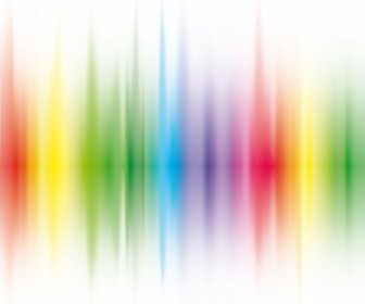 Vector Shiny Rainbow Background